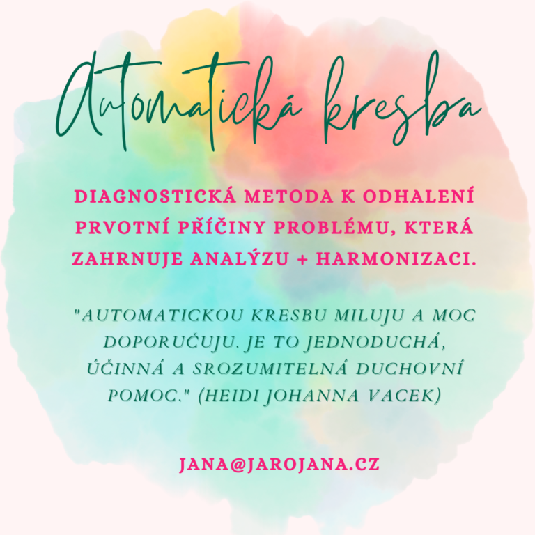 Blogové články, blog, Jana Jarolímová, automatická kresba