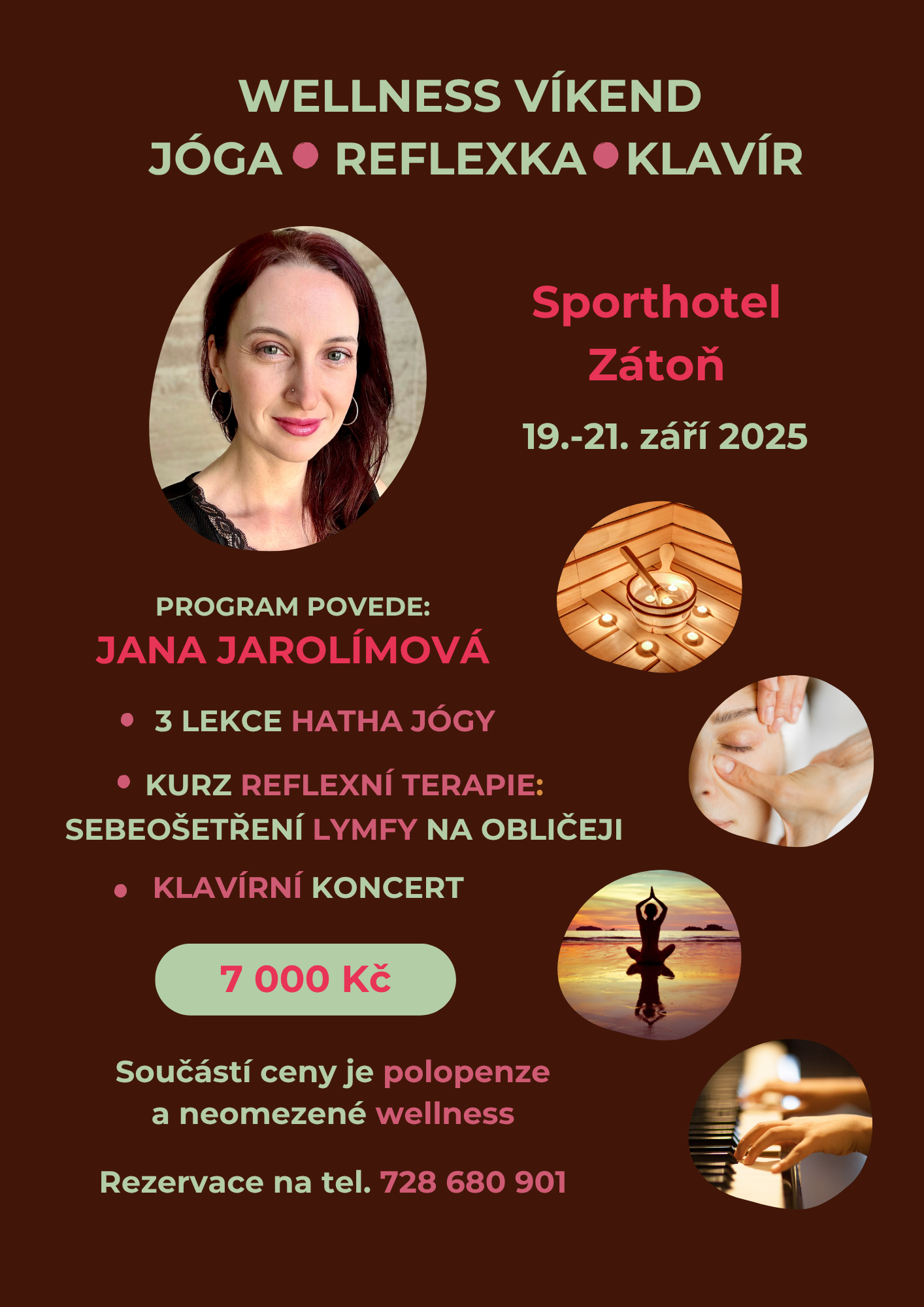 Wellness jógový víkend s Janou Jarolímovou 2025